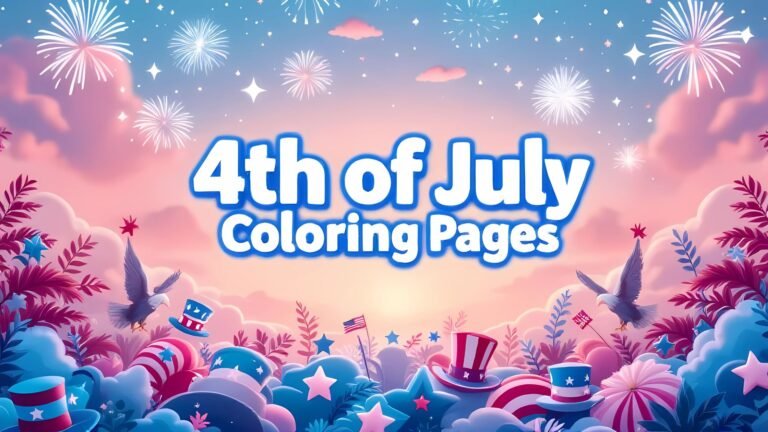 4th of July Coloring Pages – 17 Free Patriotic Printables for All Ages