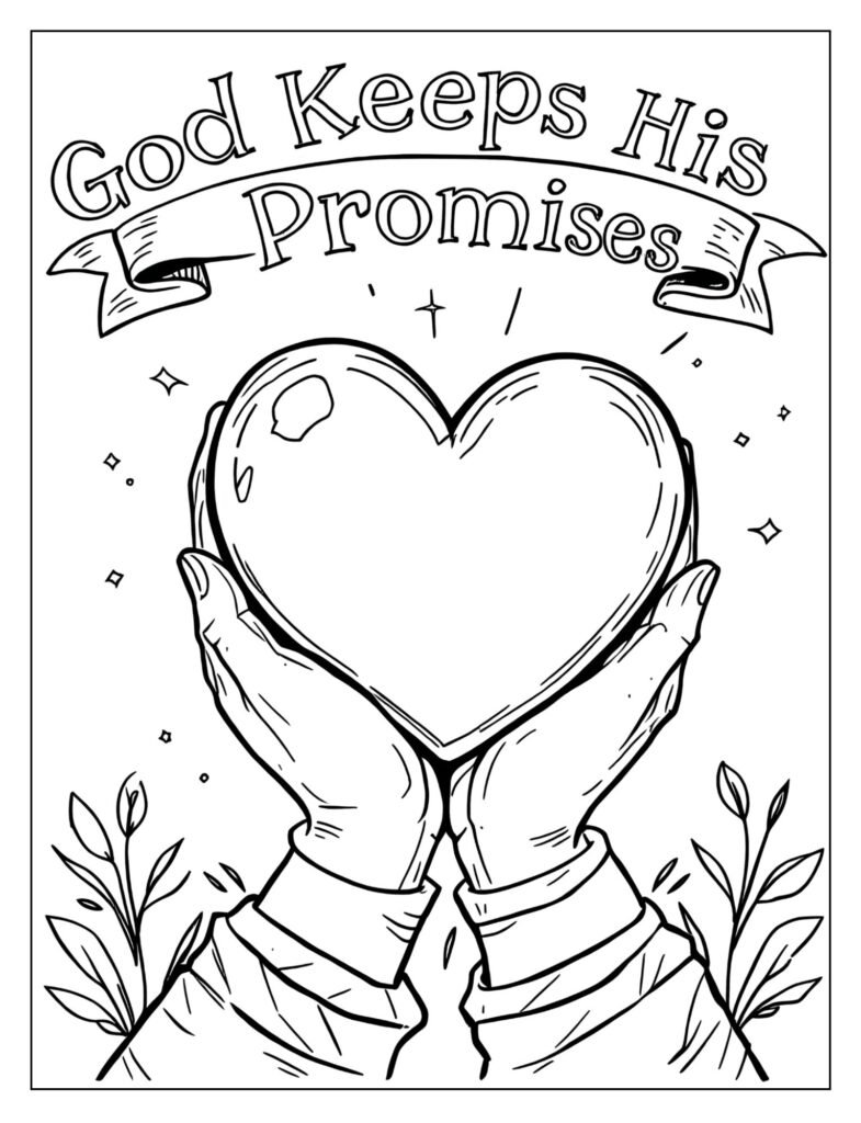 A hand holding a clean, new heart.