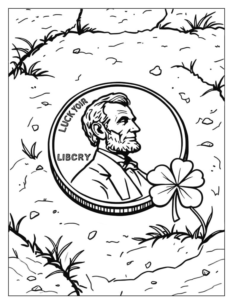 Drawing of an ancient Roman coin featuring the profile of an emperor and old Latin text around the edge.