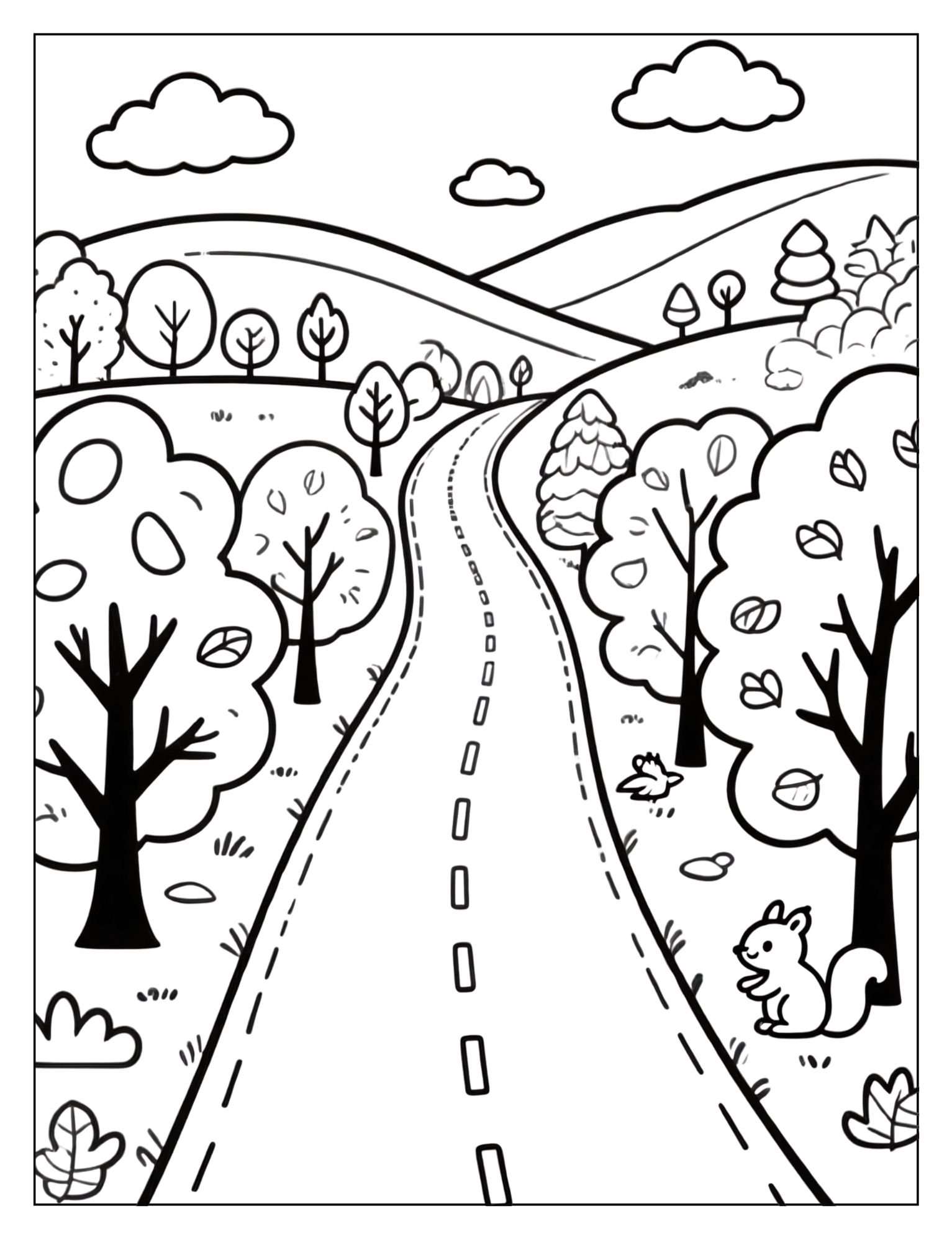 15 Free Autumn Coloring Pages (PDF Printables) - Freentable