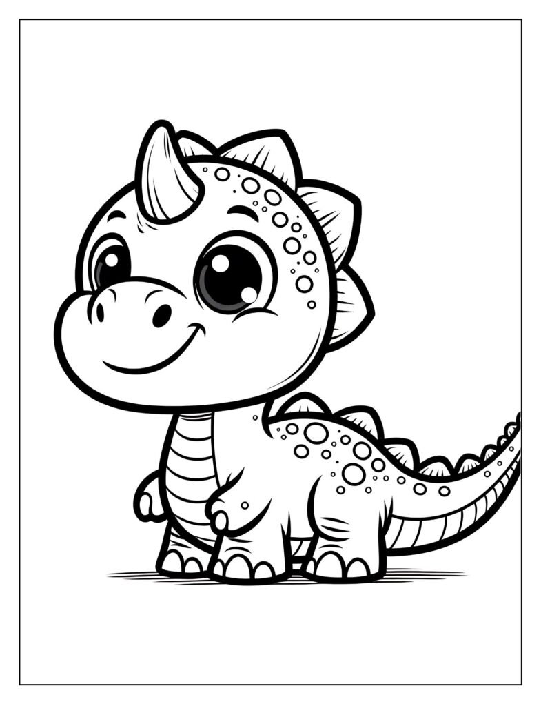 Baby dinosaurs playing and exploring their surroundings.