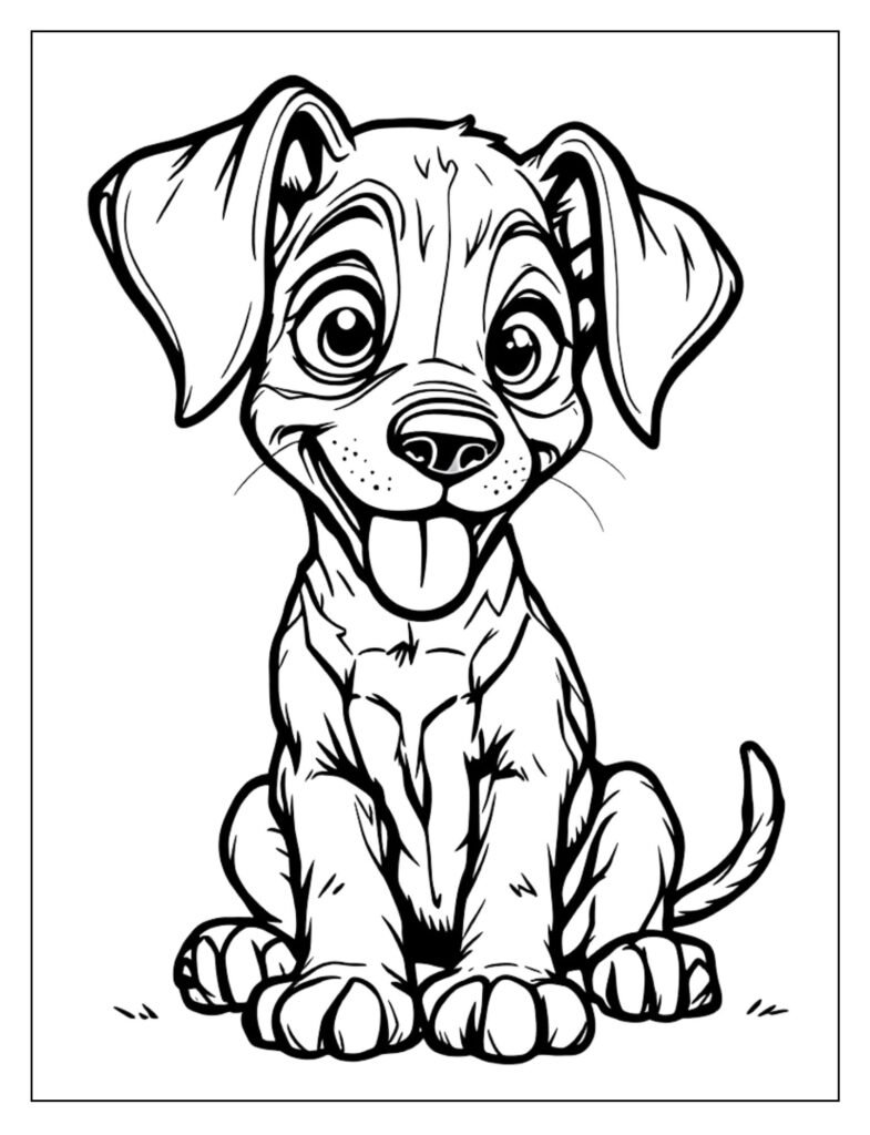 An image of a very young Doberman, that is stylized, or perhaps a digital creation that is not a real photograph.