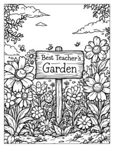 15 Best Teacher Coloring Pages (Free PDF Printable) - Freentable