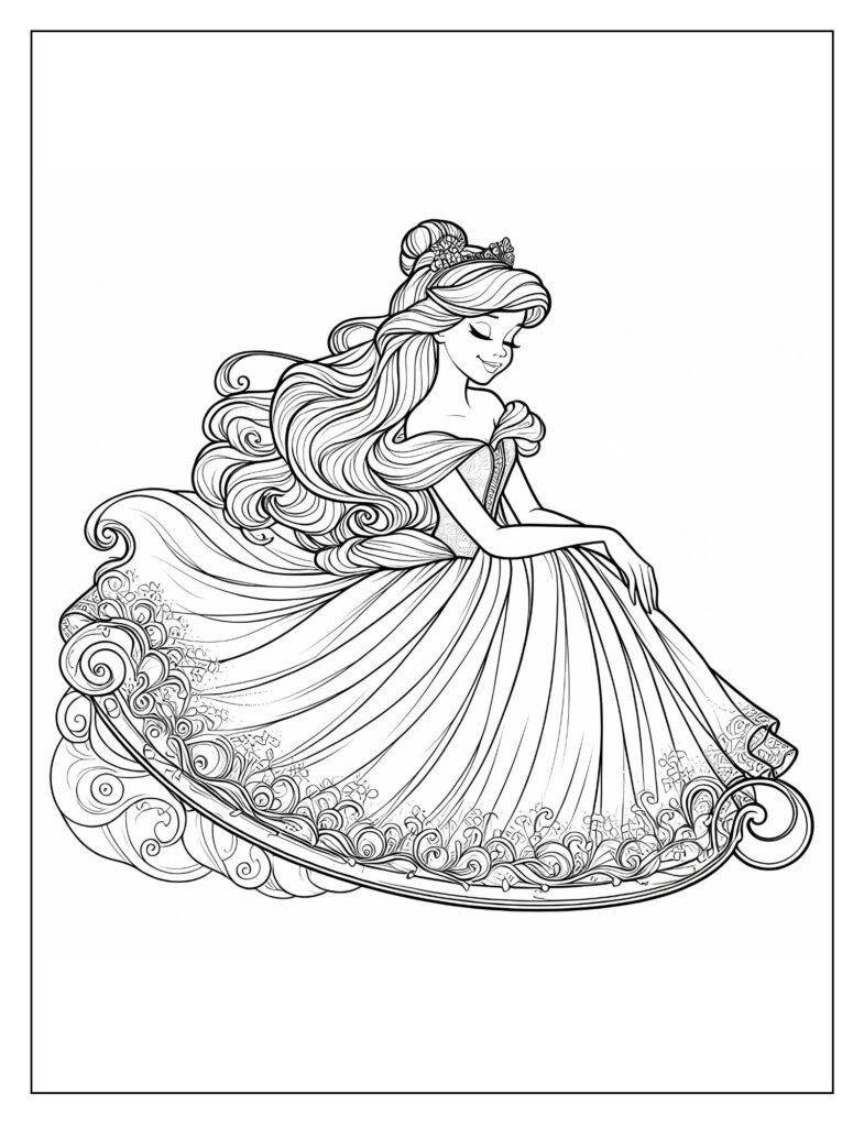 A whimsical scene with Cinderella, her fairy godmother, and magical elements like pumpkins and mice.