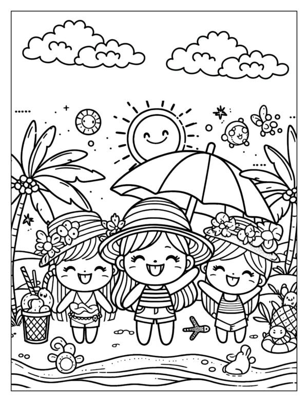 Fun in the Sun with Friends