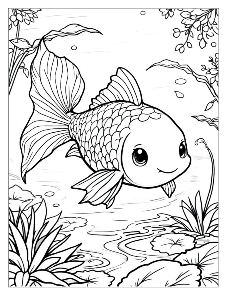 A group of koi fish swimming in a playful and fun manner.