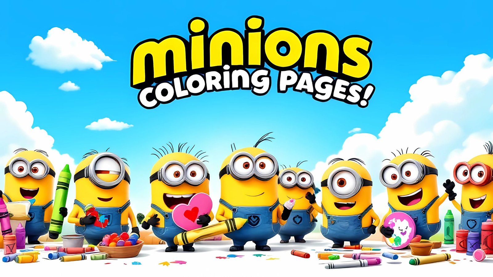 Minions Coloring Pages