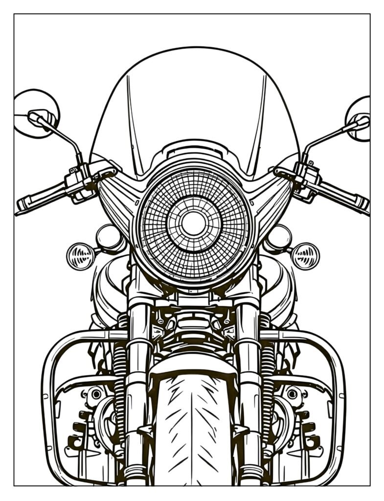 Detailed close-up of the front fairing, handlebars, siren speaker, and emergency lights of a police motorcycle.