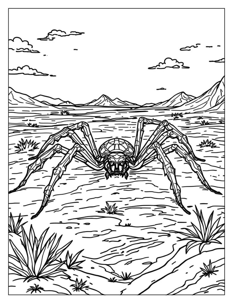 A clear outline of the Nazca Lines hummingbird against a desert landscape.

