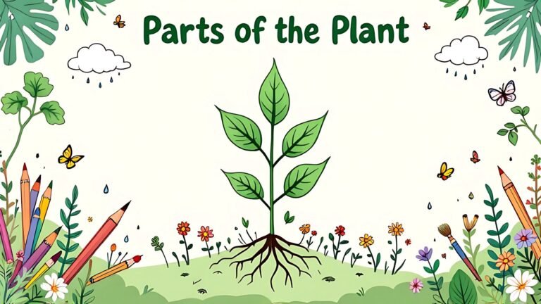 15 Free Parts of the Plant Coloring Pages (PDF Printables)