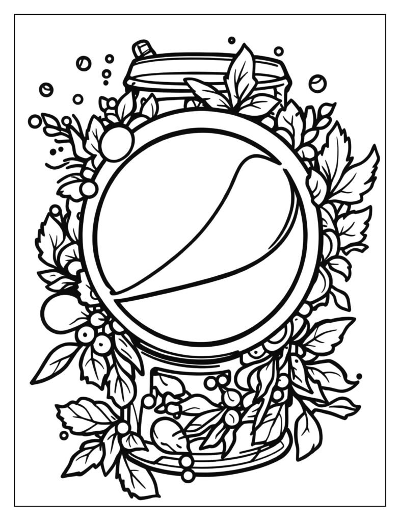 Drawing of the modern Pepsi Max logo, featuring a bold, dark design with the Pepsi globe integrated.
