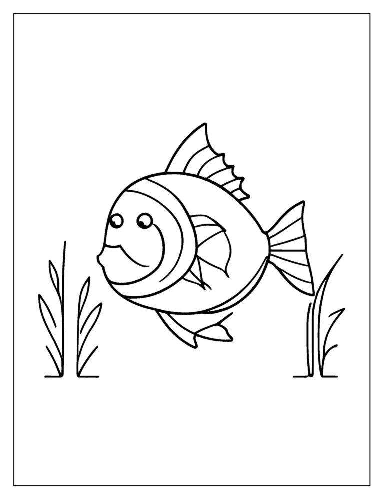 20 Rainbow Fish Coloring Pages (Free PDF Printables) - Freentable