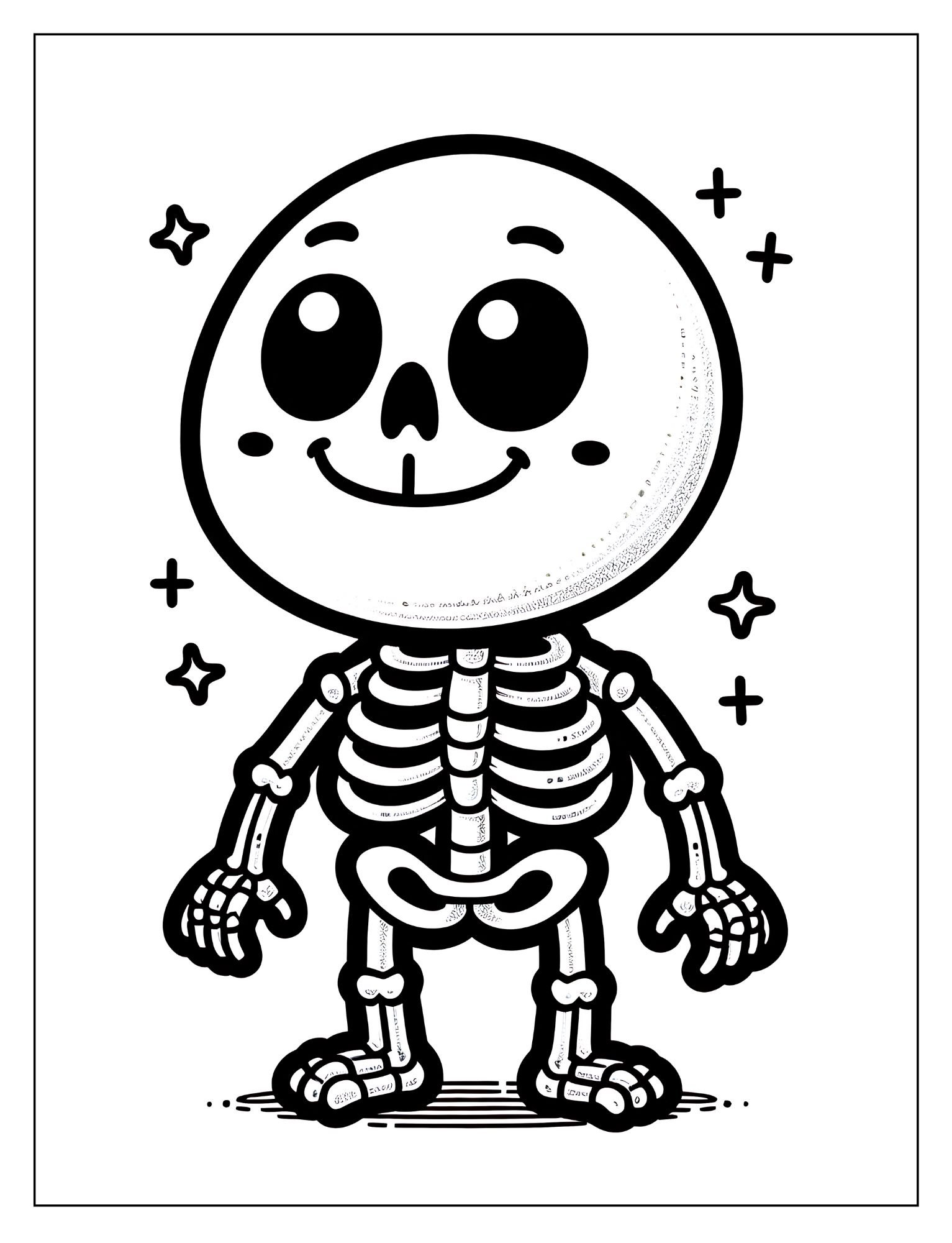 Free Printable Skeleton Coloring Pages – 13 Free Printables for Spooky ...
