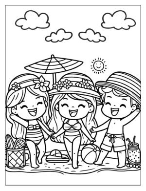 Summer Sands & Smiling Friends