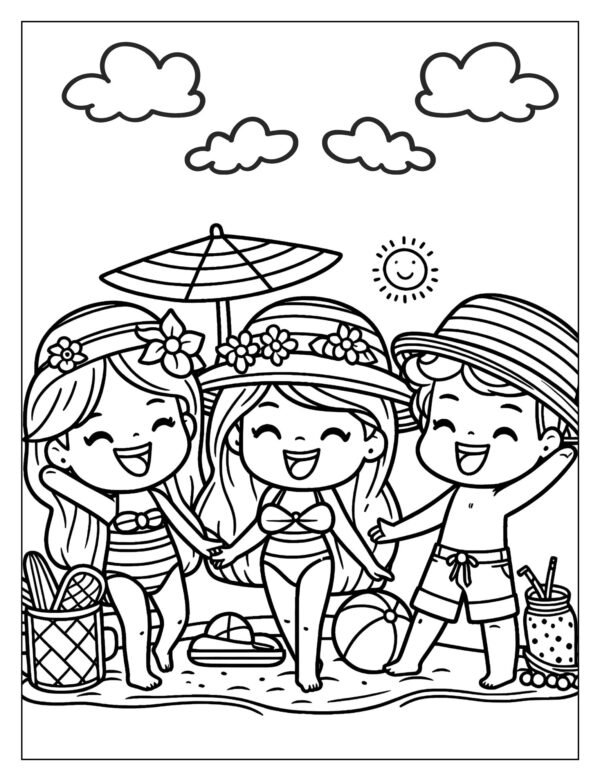 Summer Sands & Smiling Friends