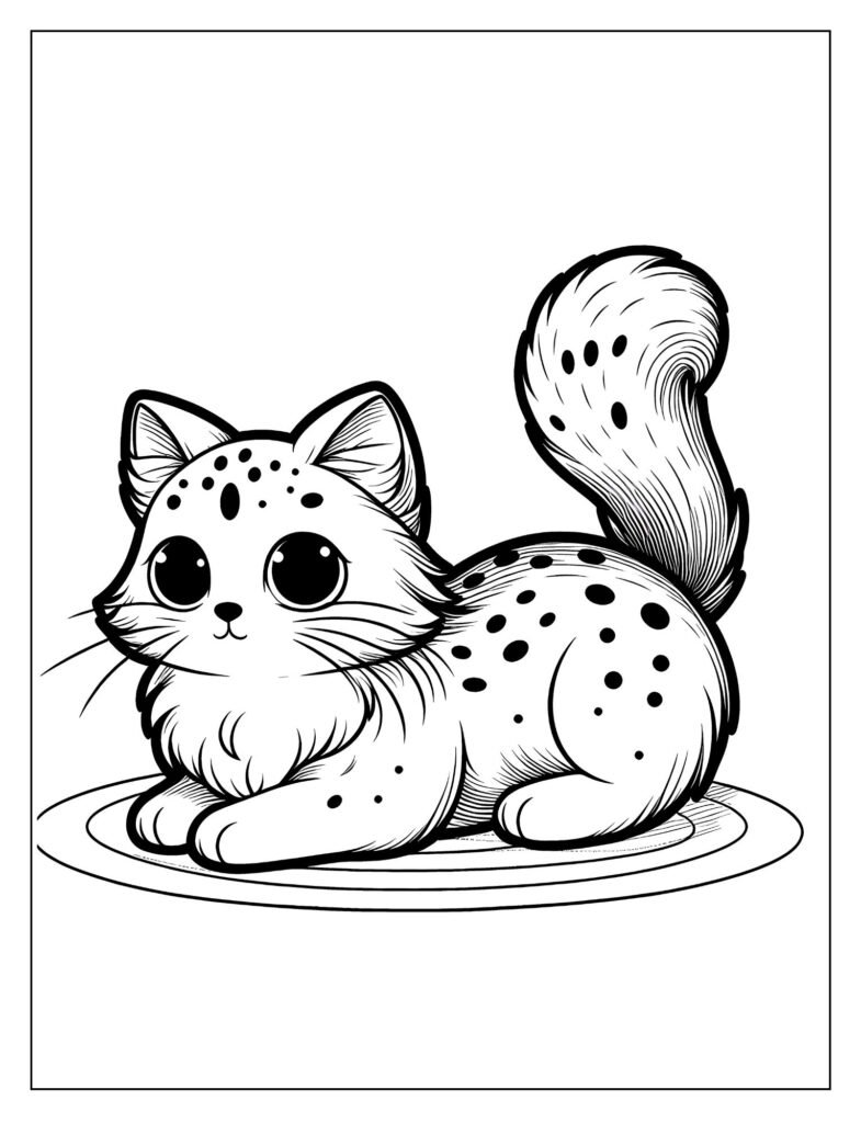 A cat striking a cute pose, perhaps sitting upright or playfully batting at something.