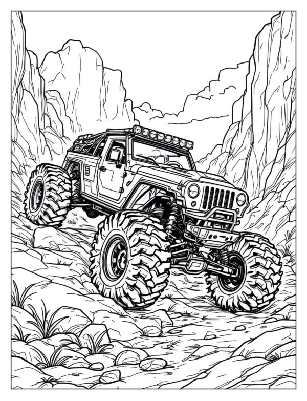 Printable Remote Control Crawler Signs 15 Free Remote Control Car Coloring Pages (PDF Printables) - Freentable