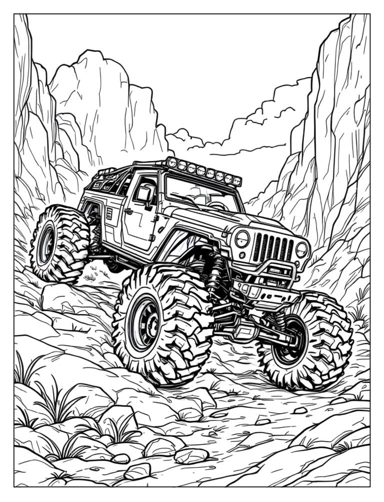 15 Free Remote Control Car Coloring Pages (PDF Printables) - Freentable