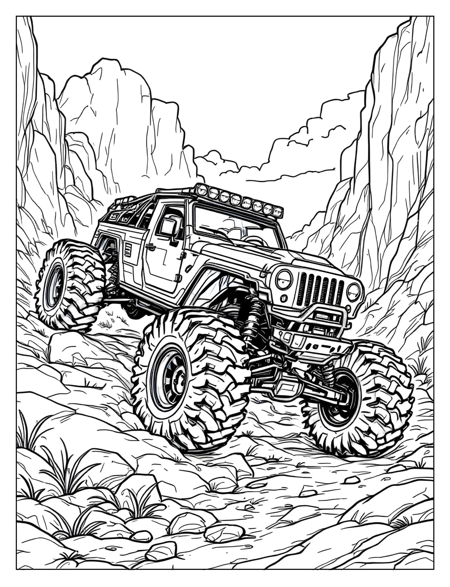 15 Free Remote Control Car Coloring Pages (PDF Printables) - Freentable
