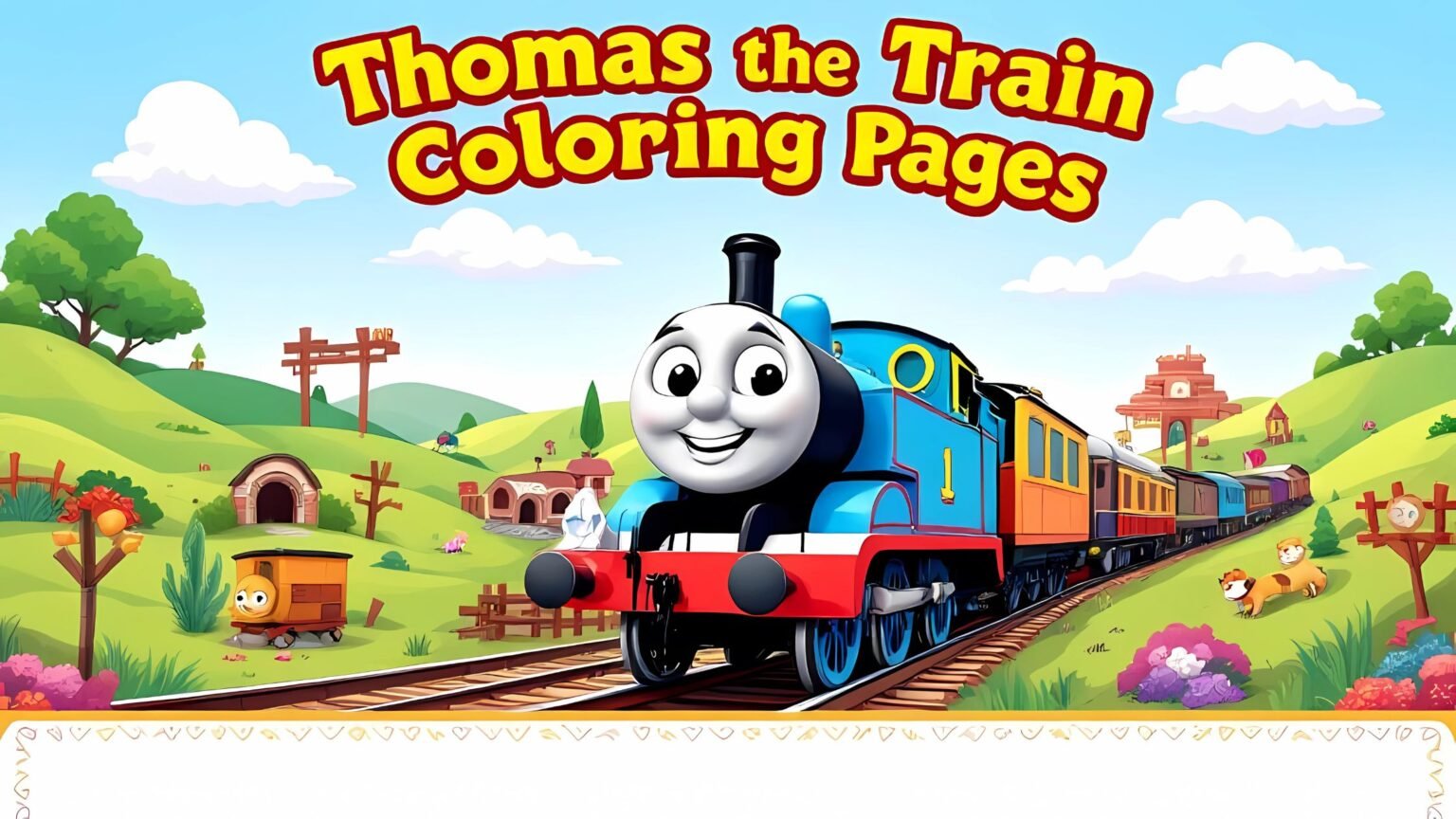 15 Thomas the Train Coloring Pages (Free PDF Printables) - Freentable