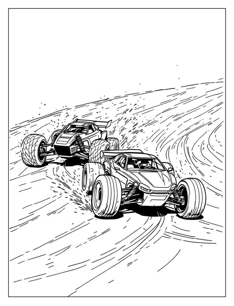 15 Free Remote Control Car Coloring Pages (PDF Printables) - Freentable