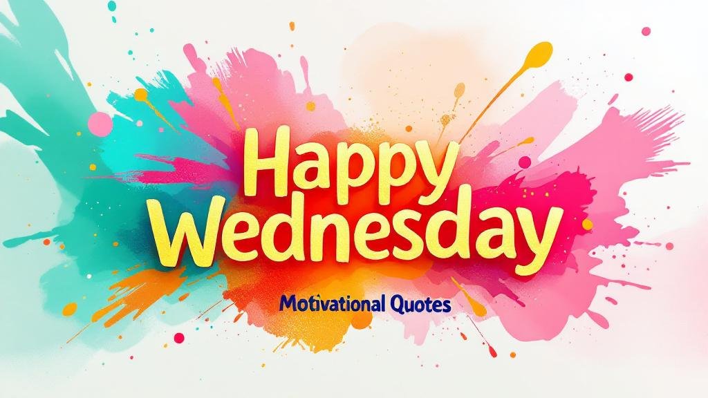 happy wednesday motivational quotes