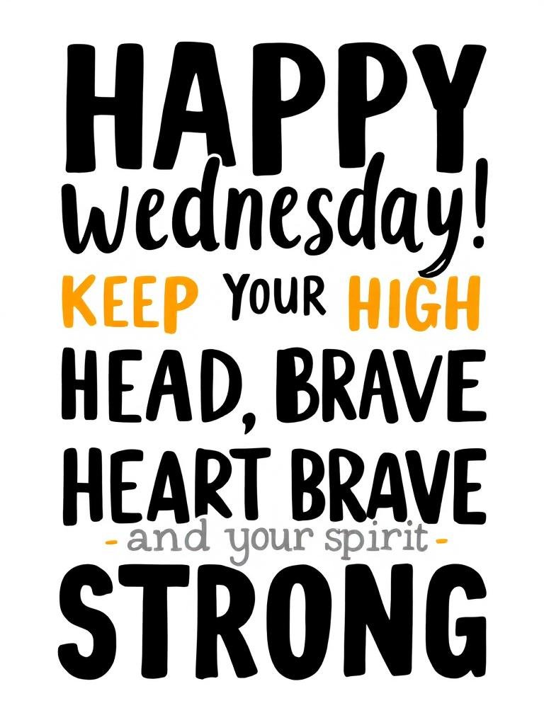 happy wednesday motivational quote 1